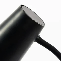 Lindby Ailina LED-bordlampe, klemmefod, sort