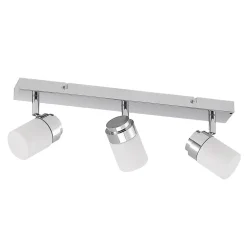 Lindby Alimari loftspot, krom, lang