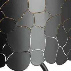 Lindby Aralena gulvlampe, sort/guld, højde 143,5 cm