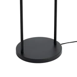 Lindby Aralena gulvlampe, sort/guld, højde 143,5 cm