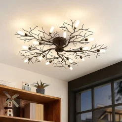 Lindby Bigna loftlampe, 15 lyskilder