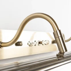 Lindby billedvægslampe Joely, 73 cm, messing, metal, E14