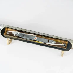 Lindby billedvægslampe Joely, 73 cm, messing, metal, E14