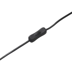 Lindby bordlampe Aelith, Ø 30 cm, grå, keramik, E27