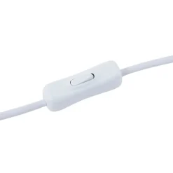 Lindby bordlampe Kerimi, keramik, cremefarvet