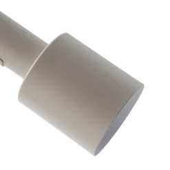 Lindby bordlampe Ovelia, beige, metal, E27