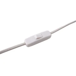 Lindby bordlampe Ovelia, beige, metal, E27