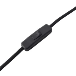 Lindby bordlampe Ovelia, grøn/sort, metal, E27