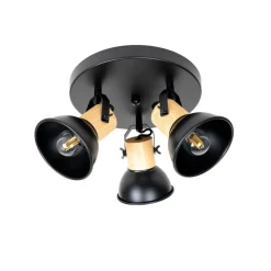 Lindby Bosko spotlight, 3 lyskilder, rund