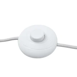 Lindby buelampe Valdorin, beige, papir, 195 cm, IP20