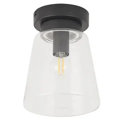 Lindby Carmalin loftslampe i glas