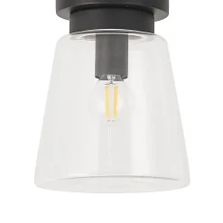 Lindby Carmalin loftslampe i glas
