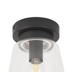 Lindby Carmalin loftslampe i glas