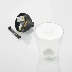 Lindby Carmalin loftslampe i glas