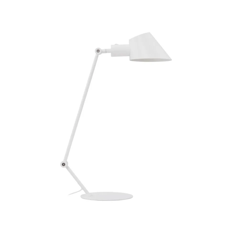 Lindby Corali bordlampe, hvid, metal, højde 64 cm
