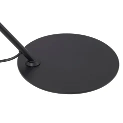 Lindby Corali bordlampe, sort, metal, højde 64 cm