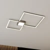 Lindby Duetto LED-loftlampe, antracit 28 W