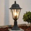 Lindby Edana sokkellampe, 52 cm, antracit, E27, IP44