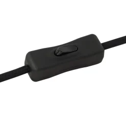 Lindby Edion bordlampe, sandsort, metal