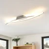 Lindby Elarit LED-loftlampe, forkromet