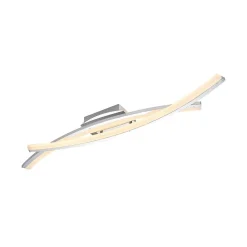 Lindby Elarit LED-loftlampe, forkromet