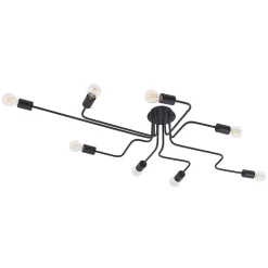Lindby Elimar loftlampe, 8 lyskilder