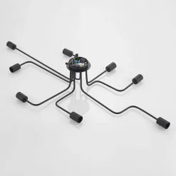 Lindby Elimar loftlampe, 8 lyskilder