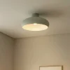 Lindby Elover loftlampe, lysegrøn, Ø 45 cm, jern