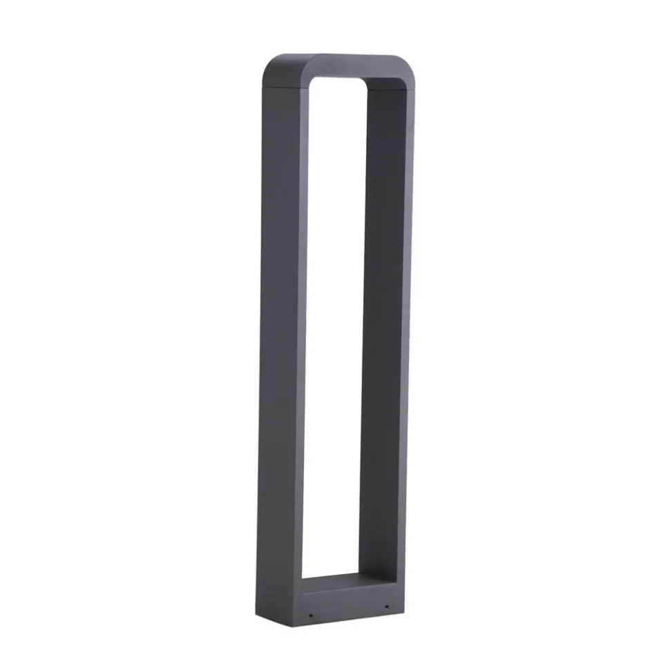 Lindby Emima LED-gadelampe lavet af aluminium 100 cm