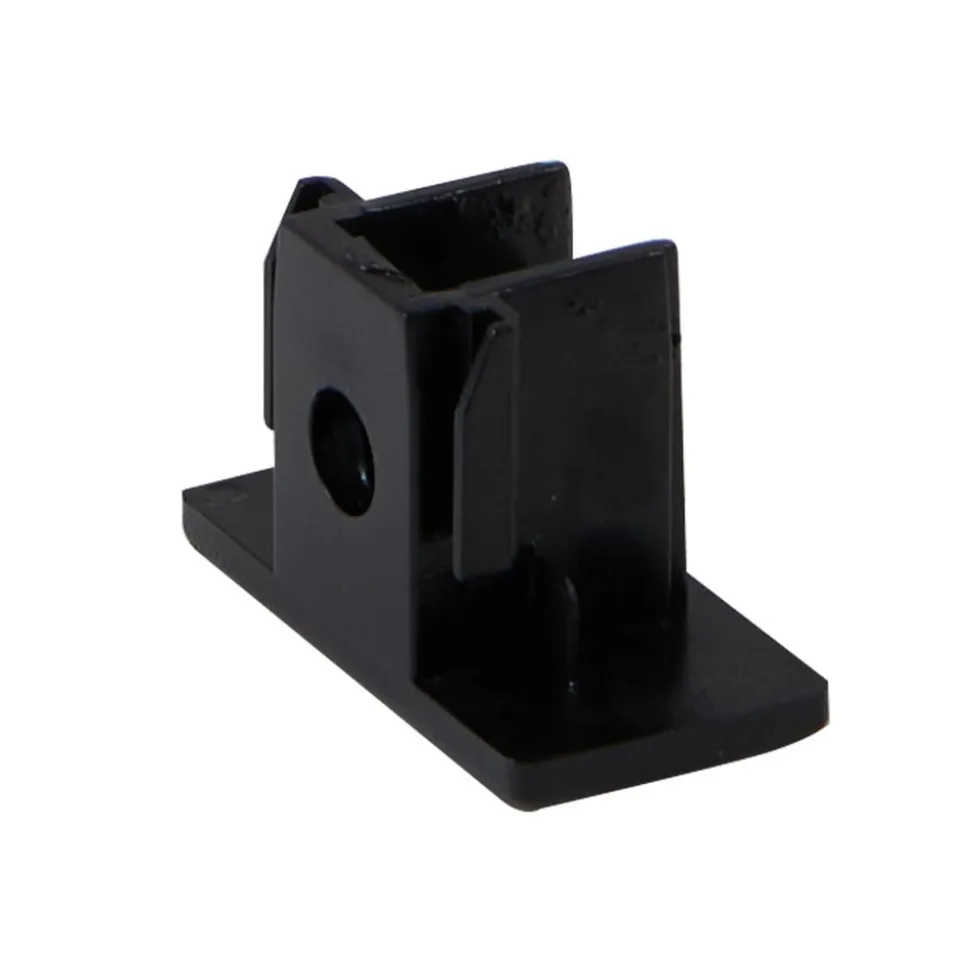 Lindby endestop Linaro, sort, skrue, 1-faset system