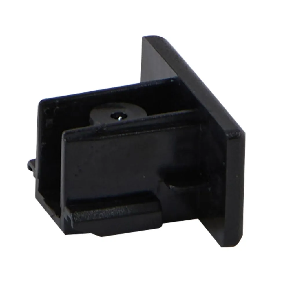 Lindby endestop Linaro, sort, skrue, 1-faset system
