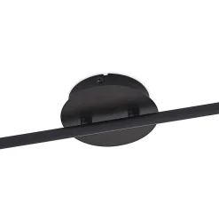 Lindby Eridia loftspot, sort, 6 lyskilder, langt