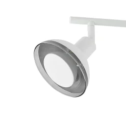 Lindby Erin loftspot, hvid, 2-lys, 31,5 cm, glas