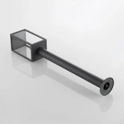 Lindby Filimon vejlampe, 80 cm, antracit, IP44, E27