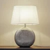 Lindby Florentino bordlampe, 49 cm, keramik, tekstil