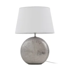 Lindby Florentino bordlampe, 49 cm, keramik, tekstil
