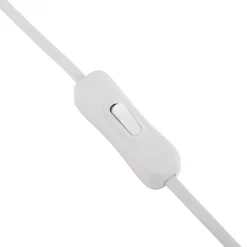 Lindby Florentino bordlampe, 49 cm, keramik, tekstil