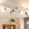 Lindby Fridolin loftspot, 70 cm, 4 lyskilder, hvid, metal