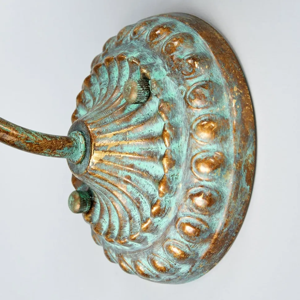Lindby gallerilampe Beno, 25 cm, metal, E14 grøn spænding