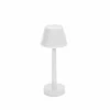 Lindby genopladelig LED-lampe Gaja, hvid, USB, IP44, RGBW, dæmpbar