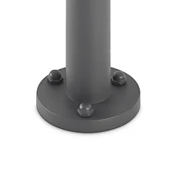 Lindby Giavanna vejlampe, 80 cm, antracit, IP44, E27