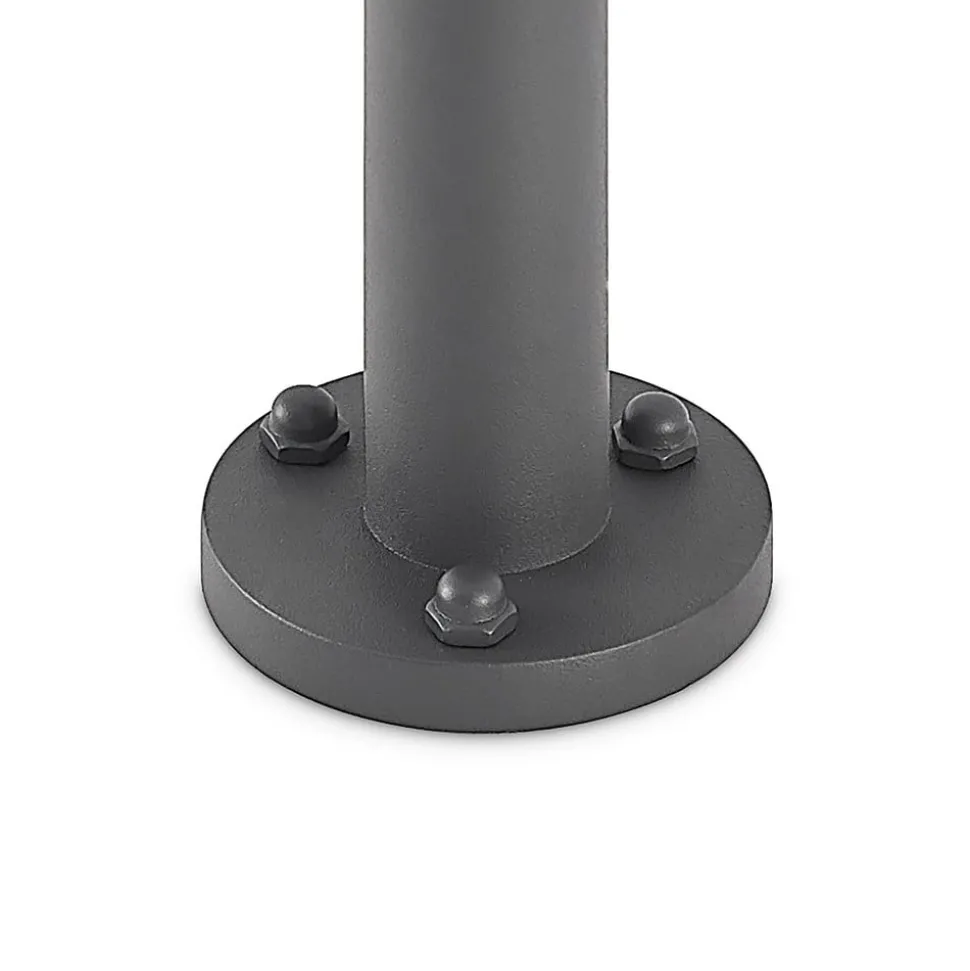 Lindby Giavanna vejlampe, 80 cm, antracit, IP44, E27