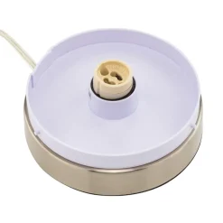 Lindby gulvlampe Alisea, 104 cm, hvid, GU10