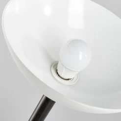 Lindby gulvlampe Elaina, læselampe, rustfarvet, 180 cm, E27