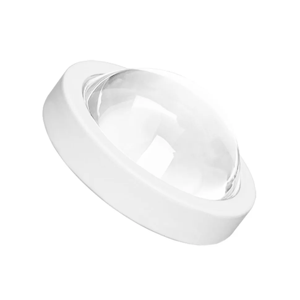 Lindby gulvlampe Jyla, hvid, linse, 4200K, GX53, jern