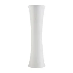 Lindby gulvlampe Liana, højde 123 cm, hvid, tekstil
