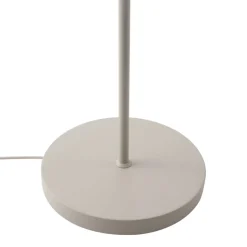 Lindby gulvlampe Ovelia, beige, metal, E27