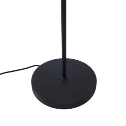 Lindby gulvlampe Ovelia, grøn/sort, metal, E27