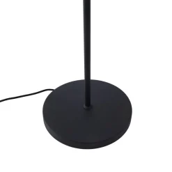 Lindby gulvlampe Ovelia, orange/sort, metal, E27