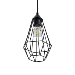 Lindby hængelampe Eldarion, 90 cm, 3 lyskilder, træ, E27